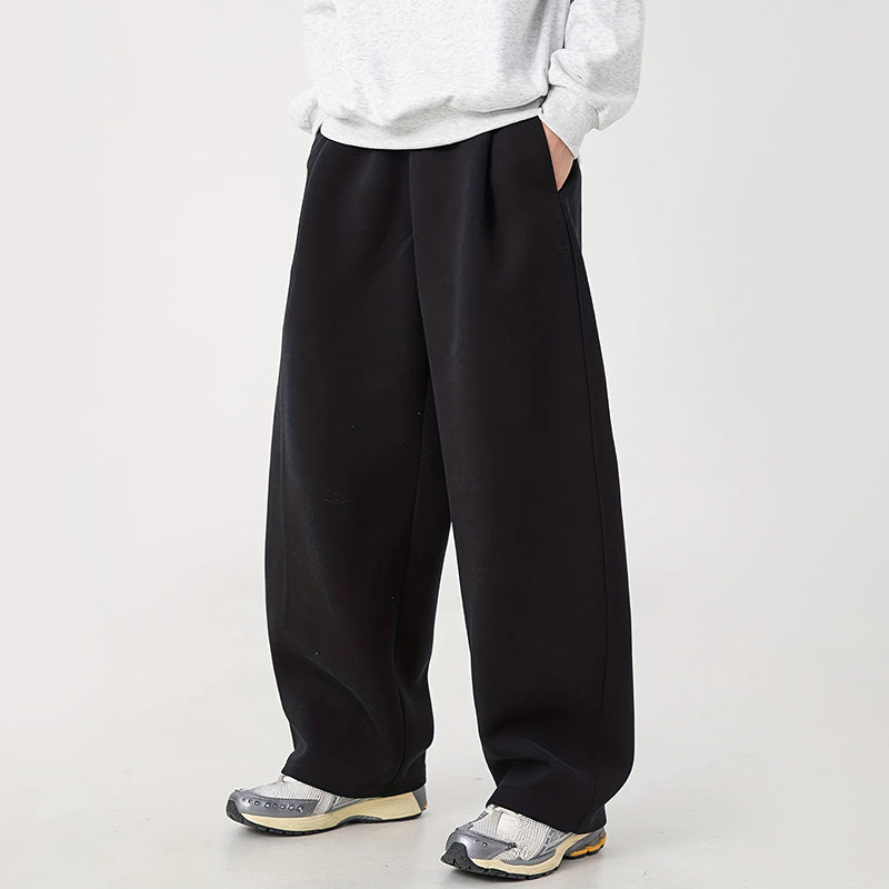 Men’s Oversized Sweatpants with Wide-Leg Cut Ash & Harbor
