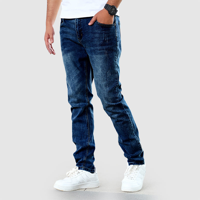 Men’s Straight-Leg Casual Jeans Ash & Harbor