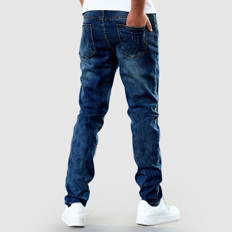 Men’s Straight-Leg Casual Jeans Ash & Harbor