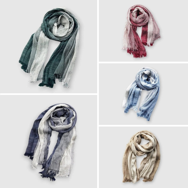 Rivermont Cotton Scarf Ash & Harbor
