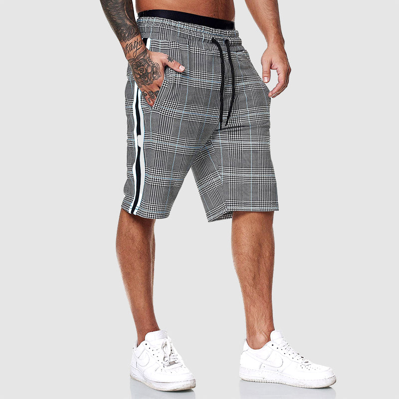 Roberto Russo Alpha Plaid Shorts Ash & Harbor