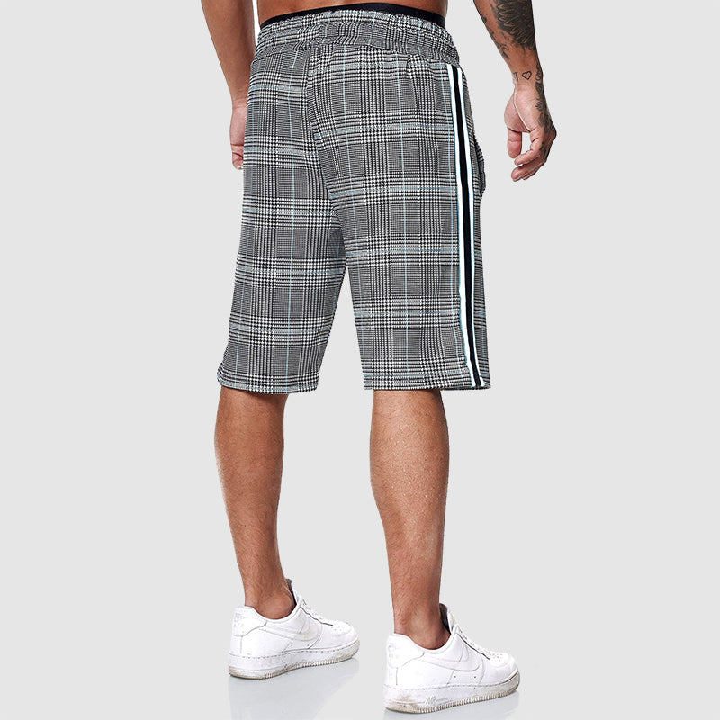 Roberto Russo Alpha Plaid Shorts Ash & Harbor