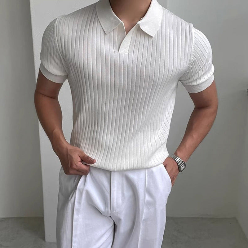 Roberto Russo Aspromonte Polo Shirt Ash & Harbor