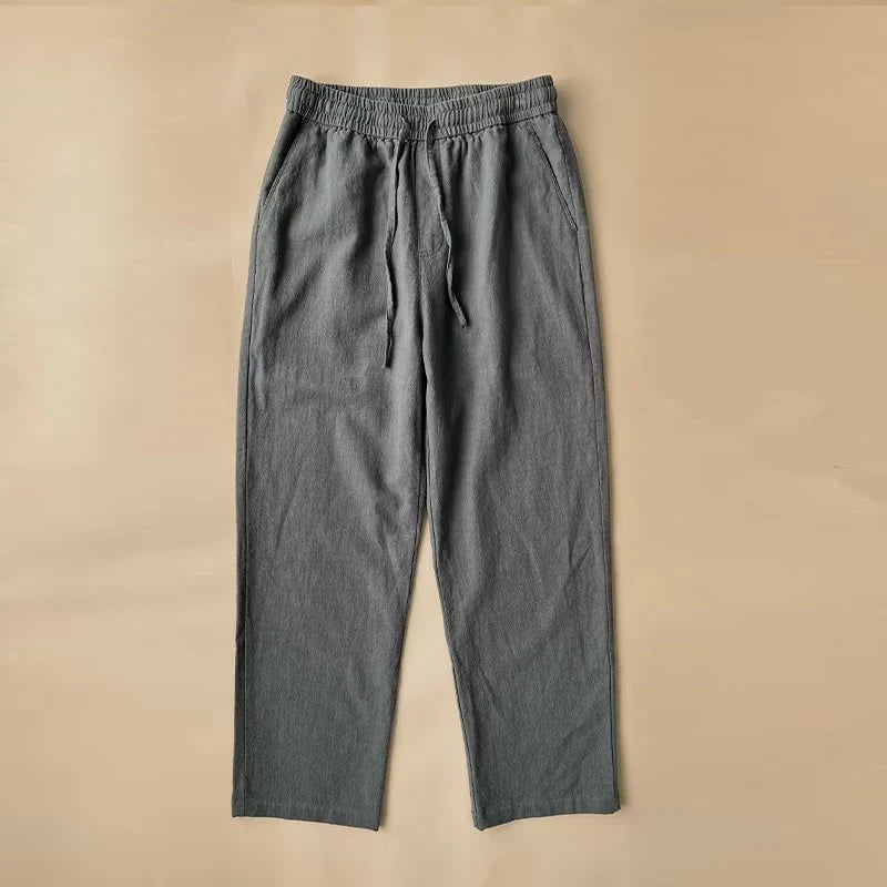 Roberto Russo Breeze Linen Pants Ash & Harbor