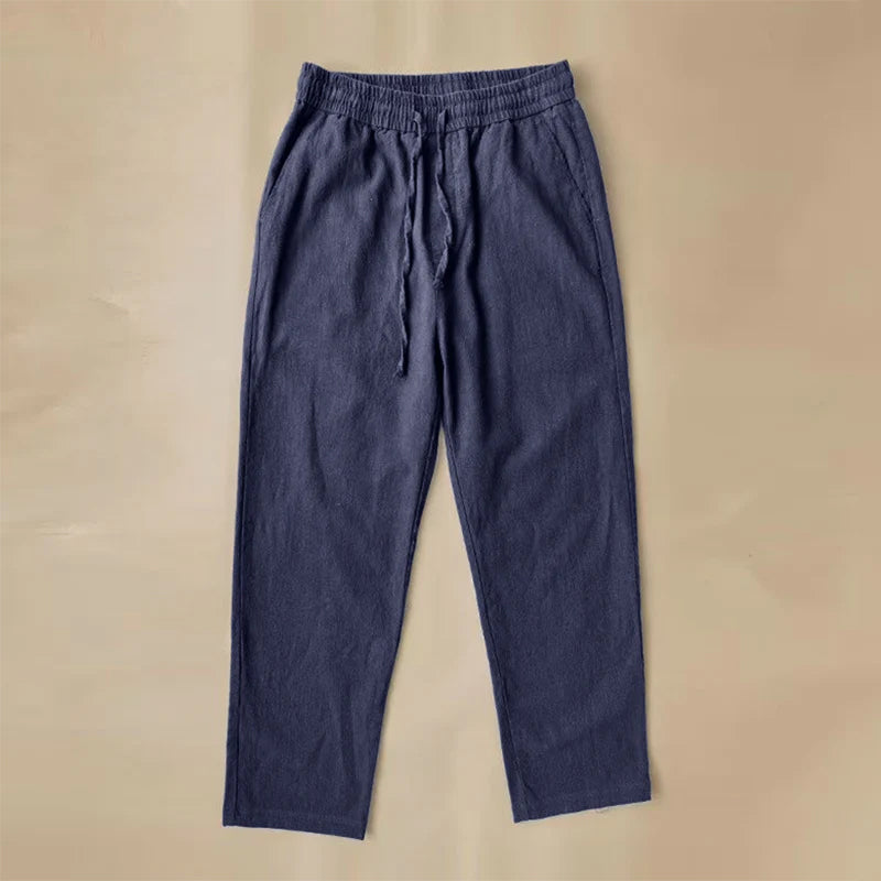 Roberto Russo Breeze Linen Pants Ash & Harbor
