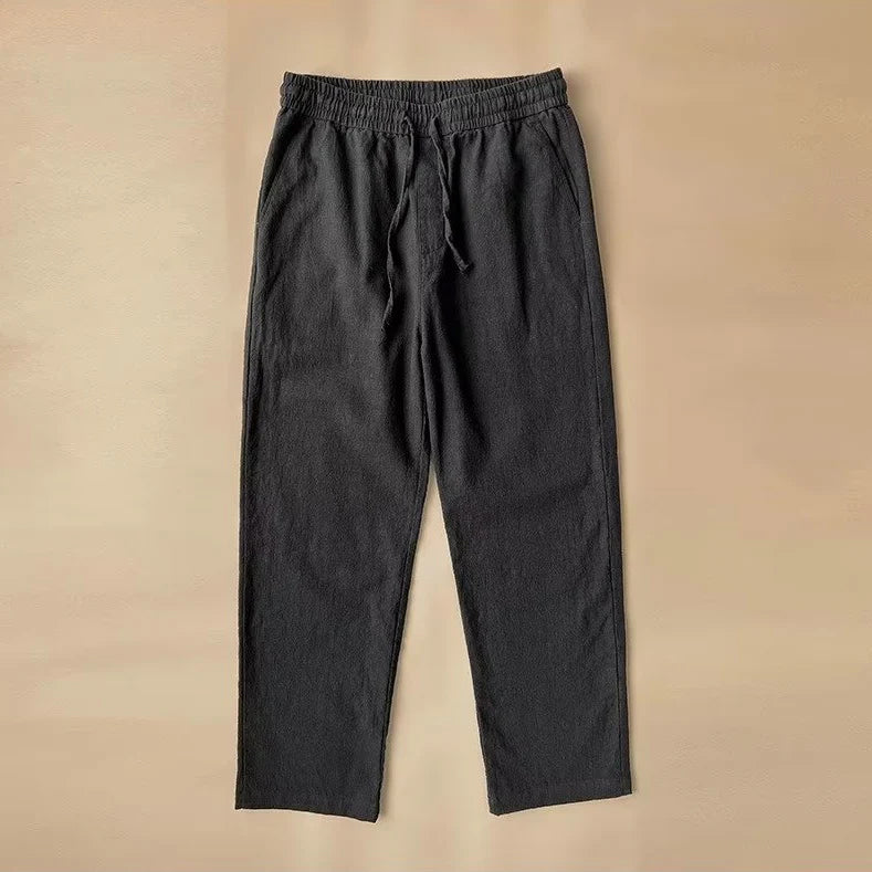 Roberto Russo Breeze Linen Pants Ash & Harbor