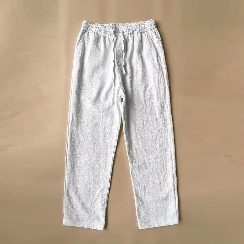 Roberto Russo Breeze Linen Pants Ash & Harbor