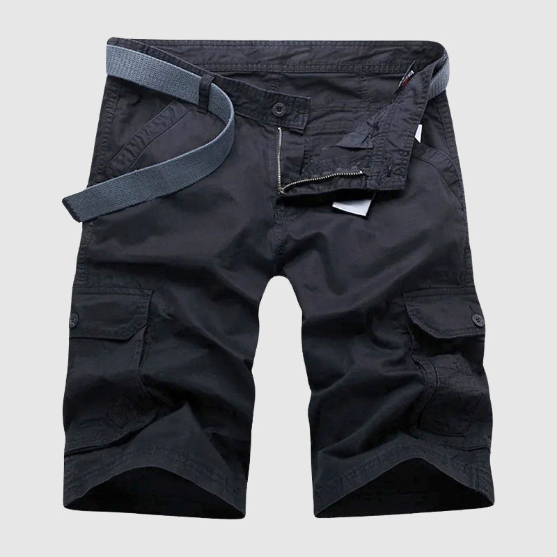 Roberto Russo Cargo Shorts with Side Pockets Ash & Harbor