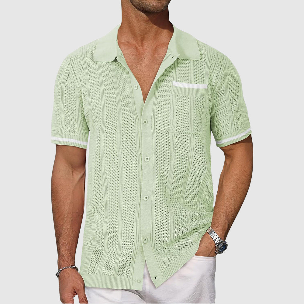 Roberto Russo Coastal Drift Shirt Ash & Harbor