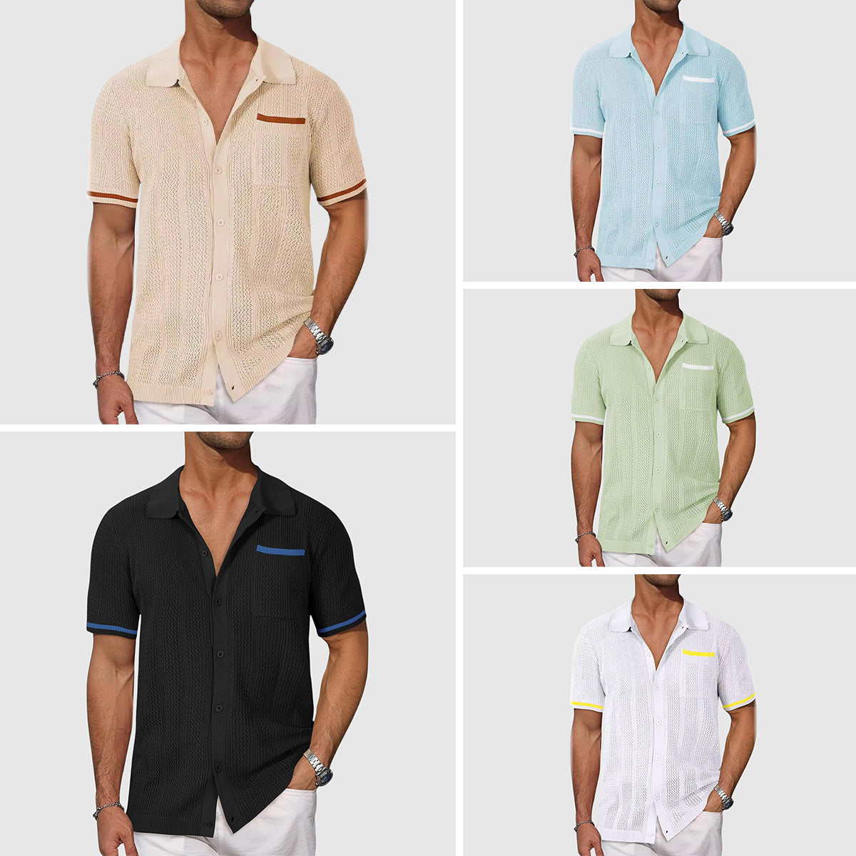 Roberto Russo Coastal Drift Shirt Ash & Harbor