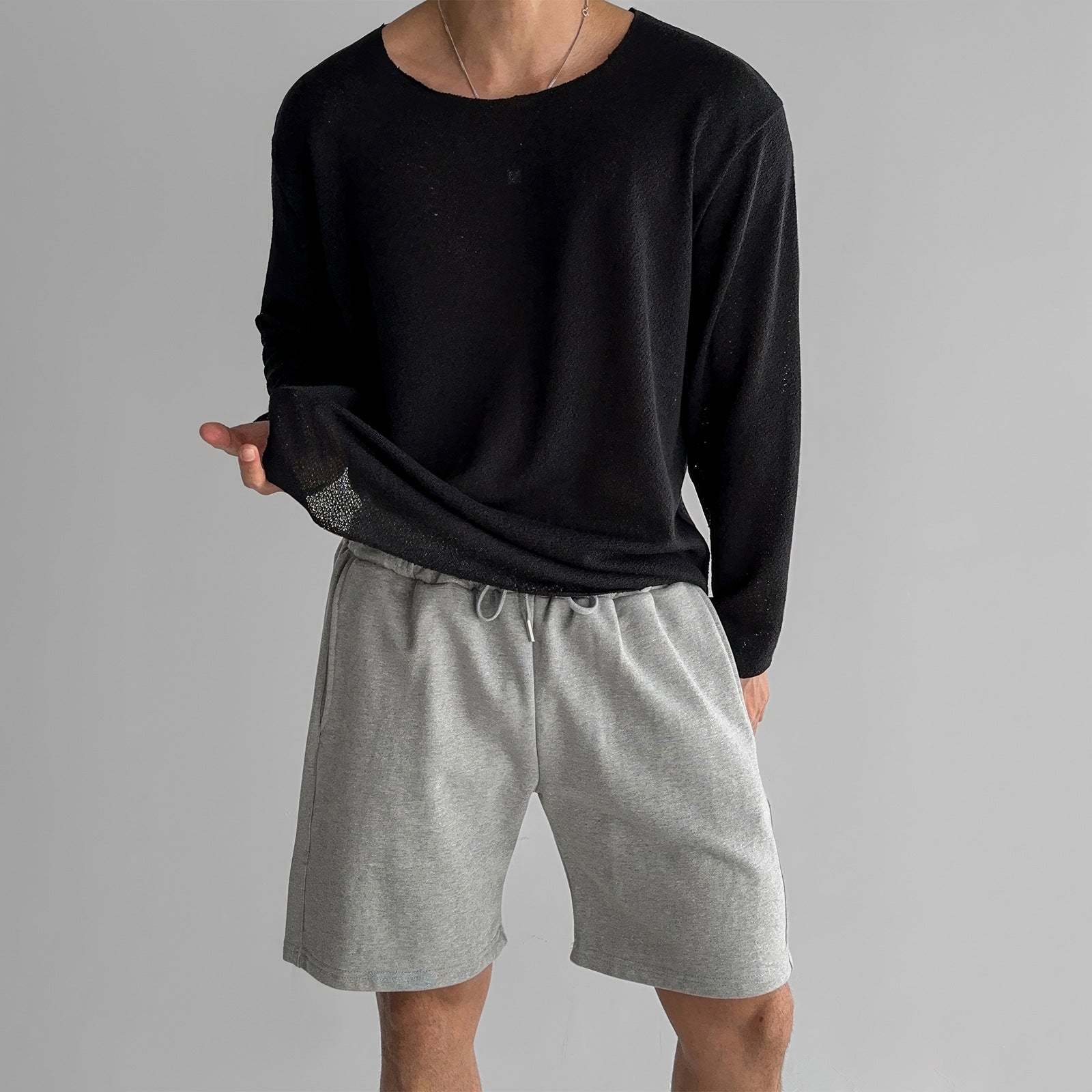 Roberto Russo Coastline Breezy Shirt Ash & Harbor