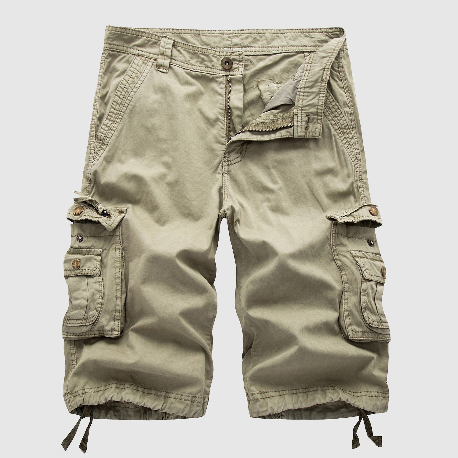 Roberto Russo Explorer Cargo Shorts Ash & Harbor