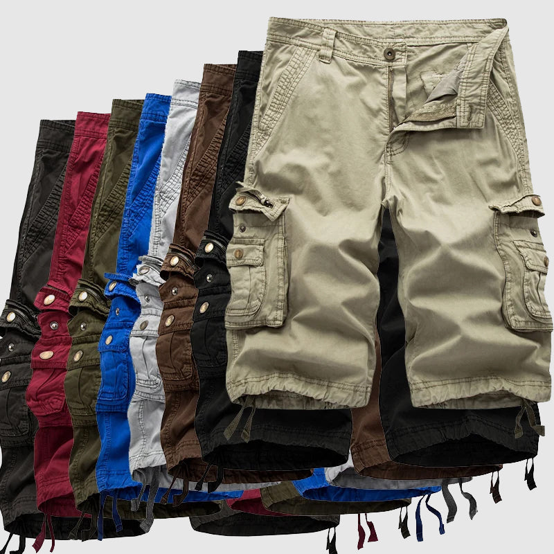 Roberto Russo Explorer Cargo Shorts Ash & Harbor