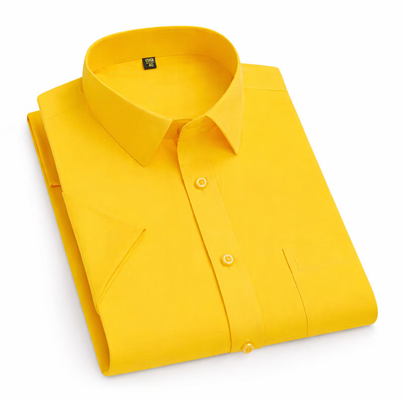 Roberto Russo Formal Short Sleeve Shirt Ash & Harbor