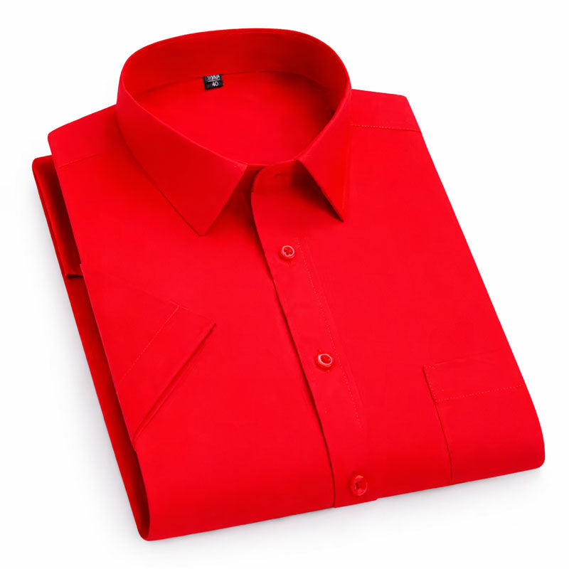 Roberto Russo Formal Short Sleeve Shirt Ash & Harbor