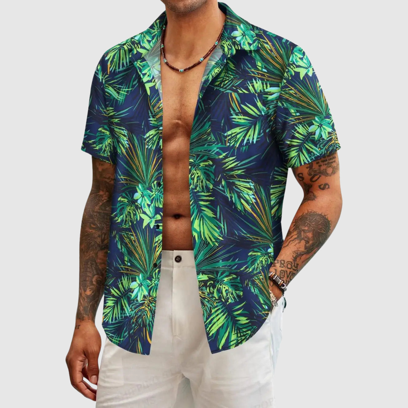 Roberto Russo Havana Botanica Shirt Ash & Harbor