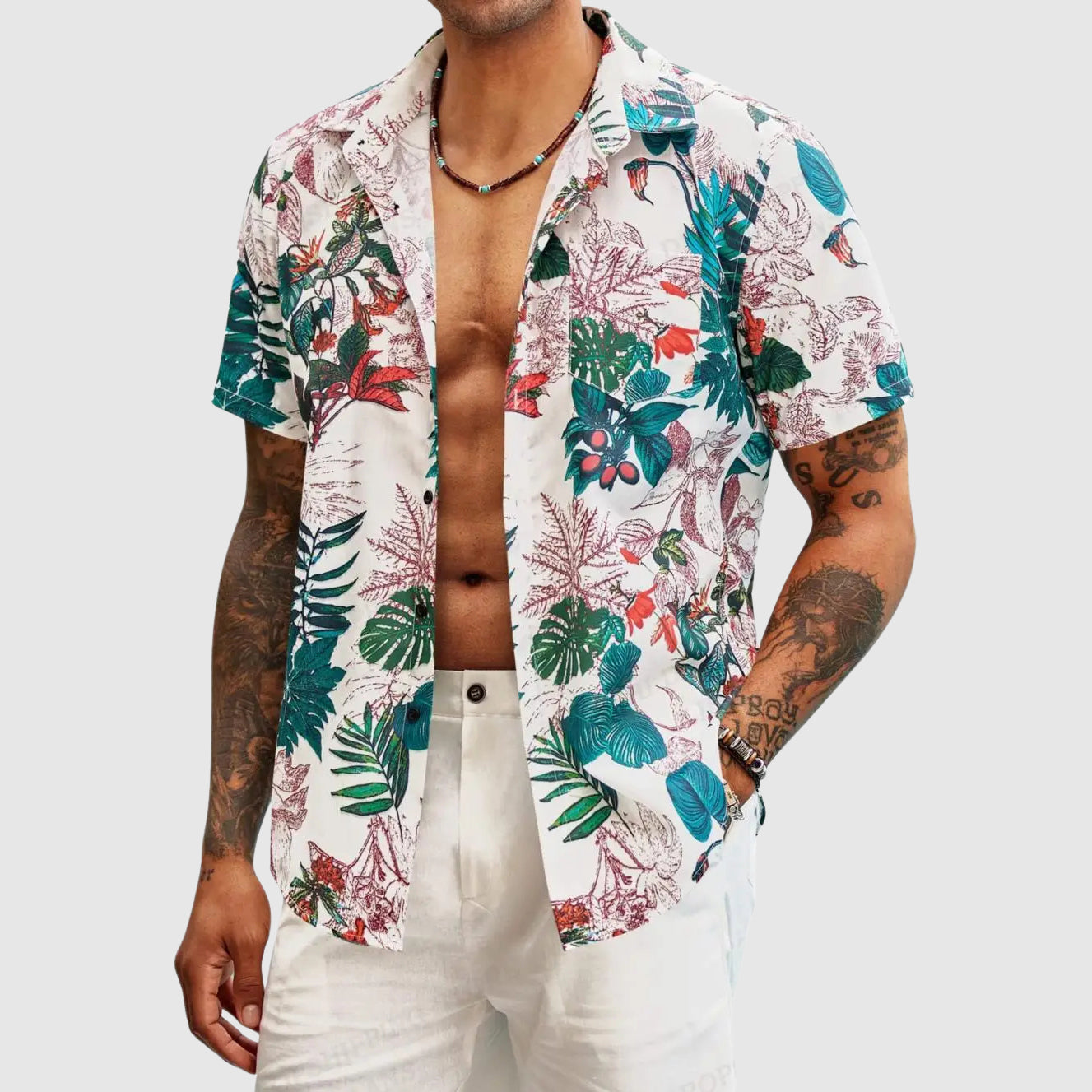 Roberto Russo Havana Botanica Shirt Ash & Harbor