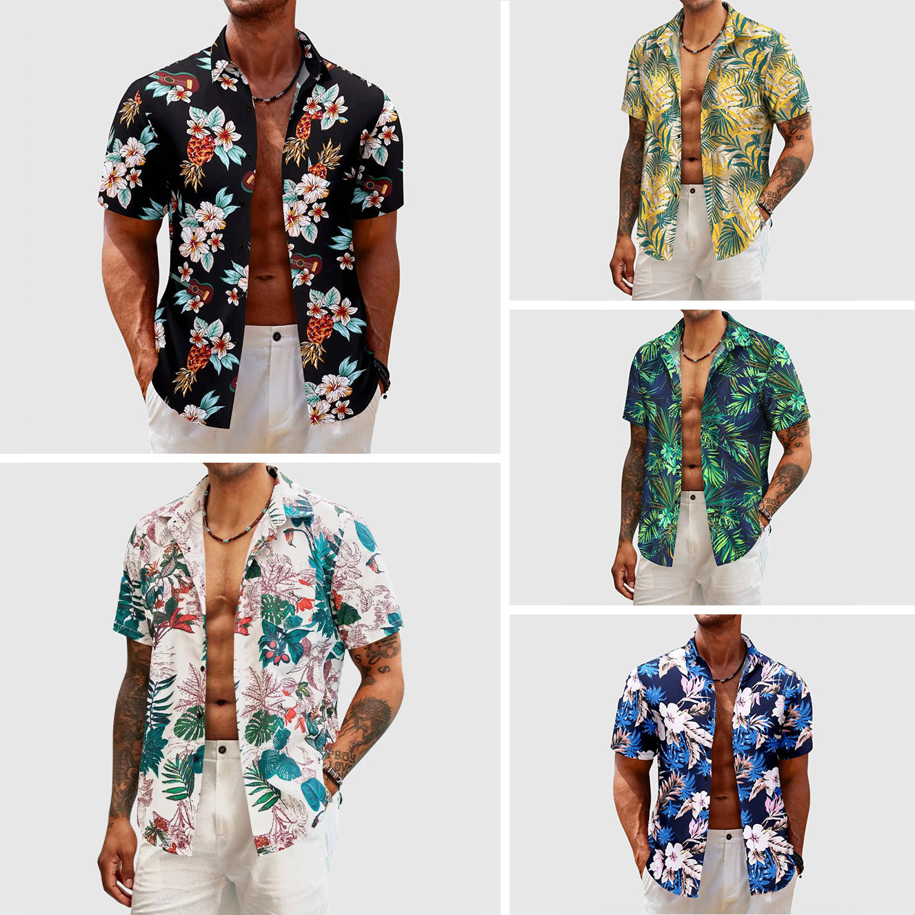 Roberto Russo Havana Botanica Shirt Ash & Harbor