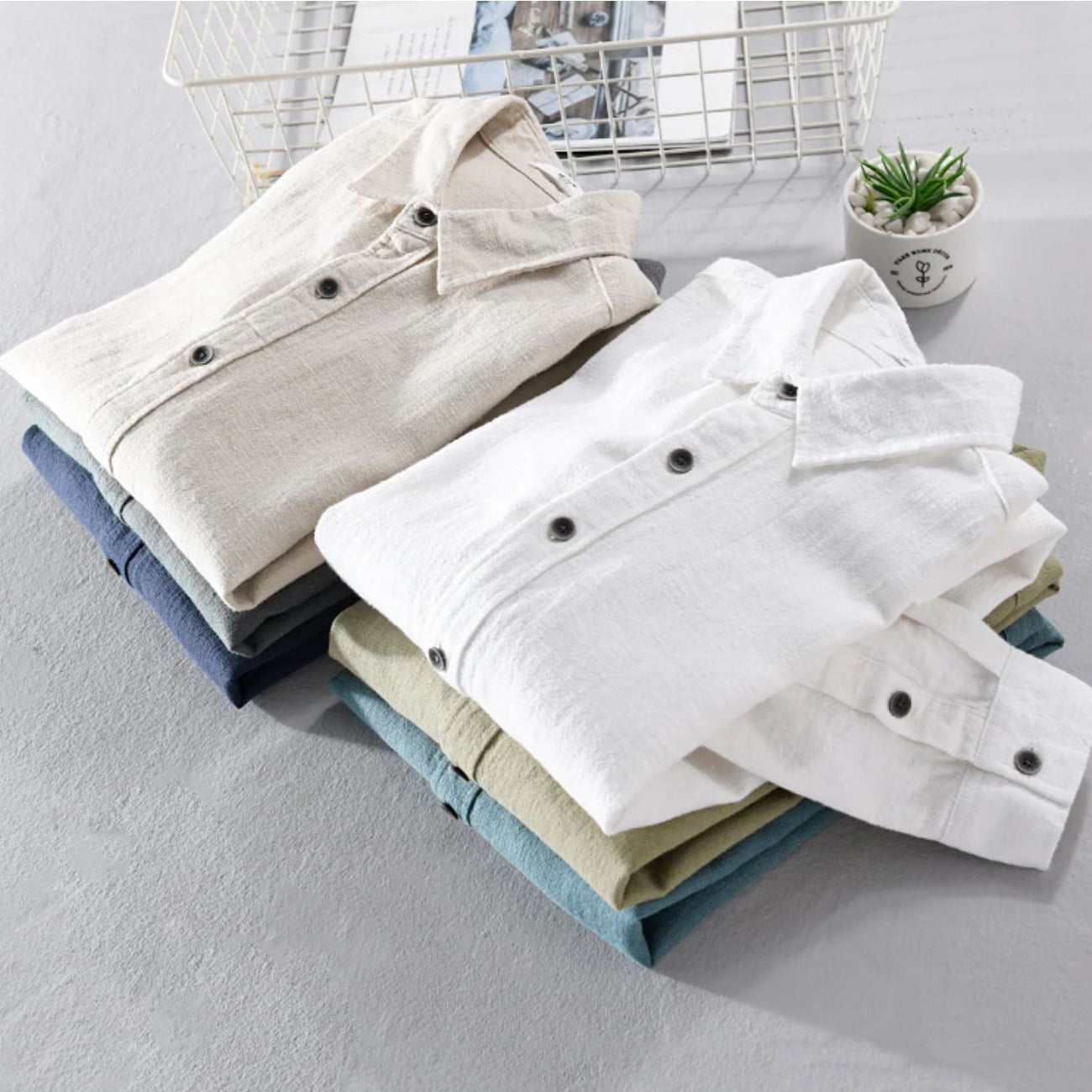 Roberto Russo Iconic Gentleman's Shirt Ash & Harbor