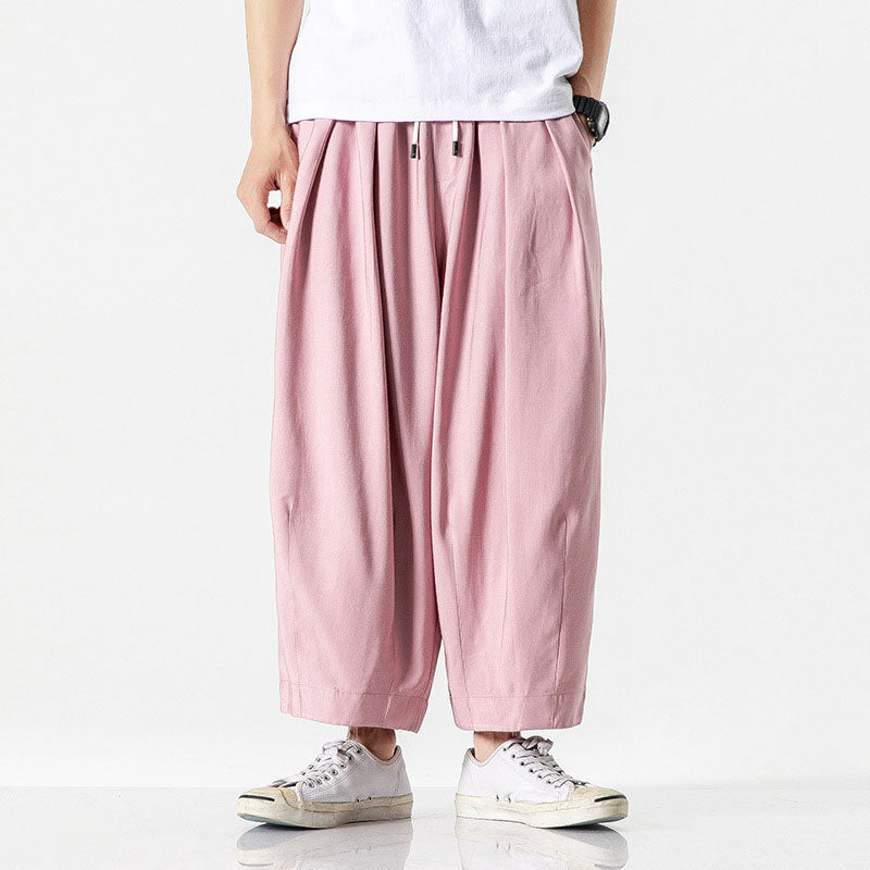Roberto Russo Loose Balloon-Leg Pants Ash & Harbor