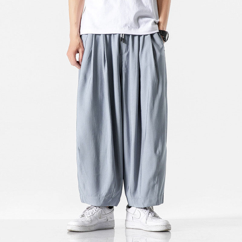 Roberto Russo Loose Balloon-Leg Pants Ash & Harbor