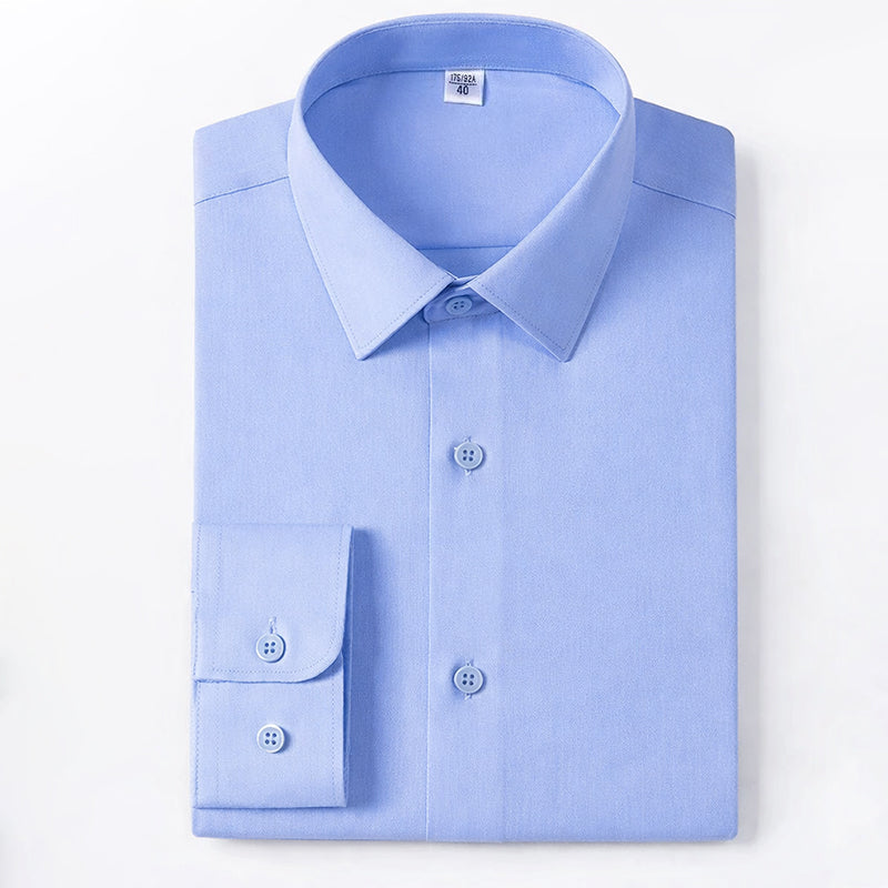 Roberto Russo Modal Button-Up Dress Shirt Ash & Harbor