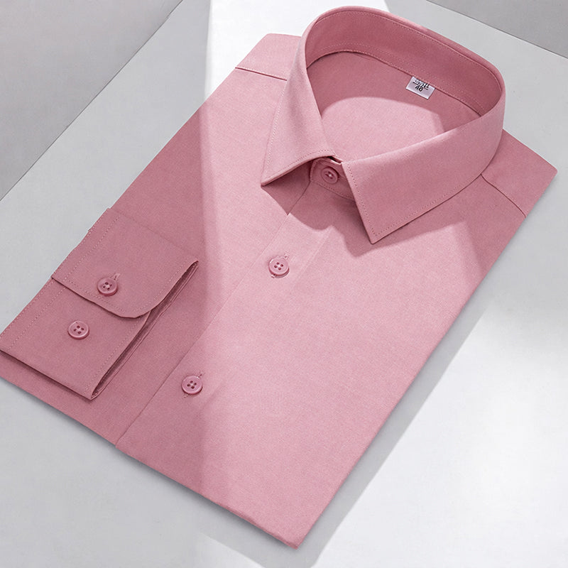 Roberto Russo Modal Button-Up Dress Shirt Ash & Harbor