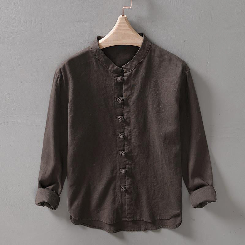 Roberto Russo Pinerolo Loose Shirt Ash & Harbor