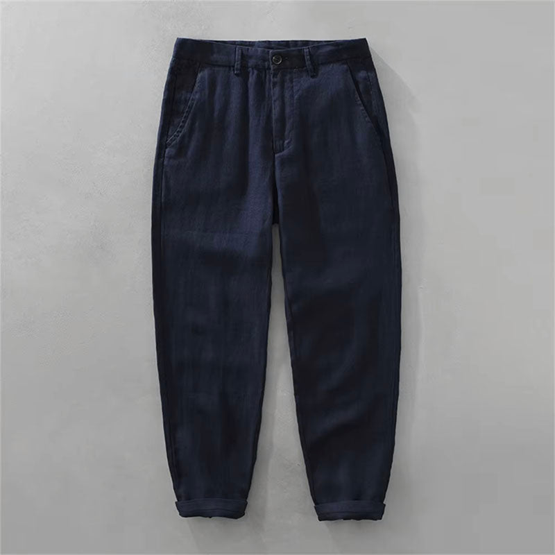 Roberto Russo Pozzuoli Linen Pants Ash & Harbor