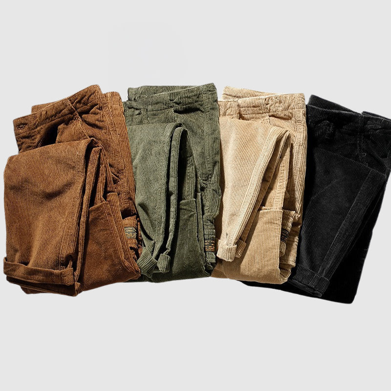 Roberto Russo Retro Corduroy Pants Ash & Harbor