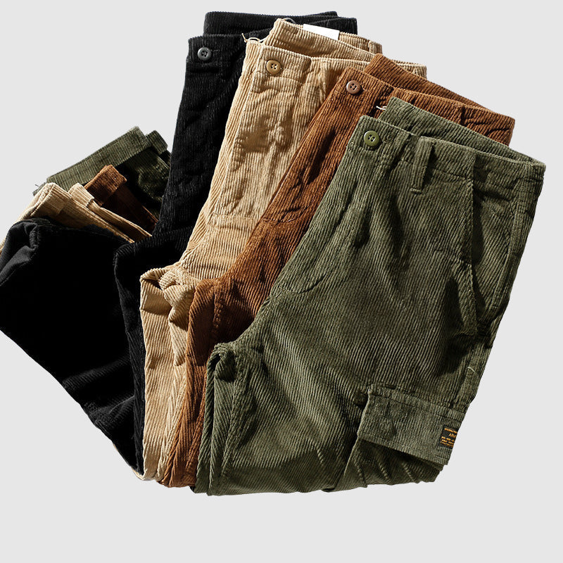 Roberto Russo Retro Corduroy Pants Ash & Harbor