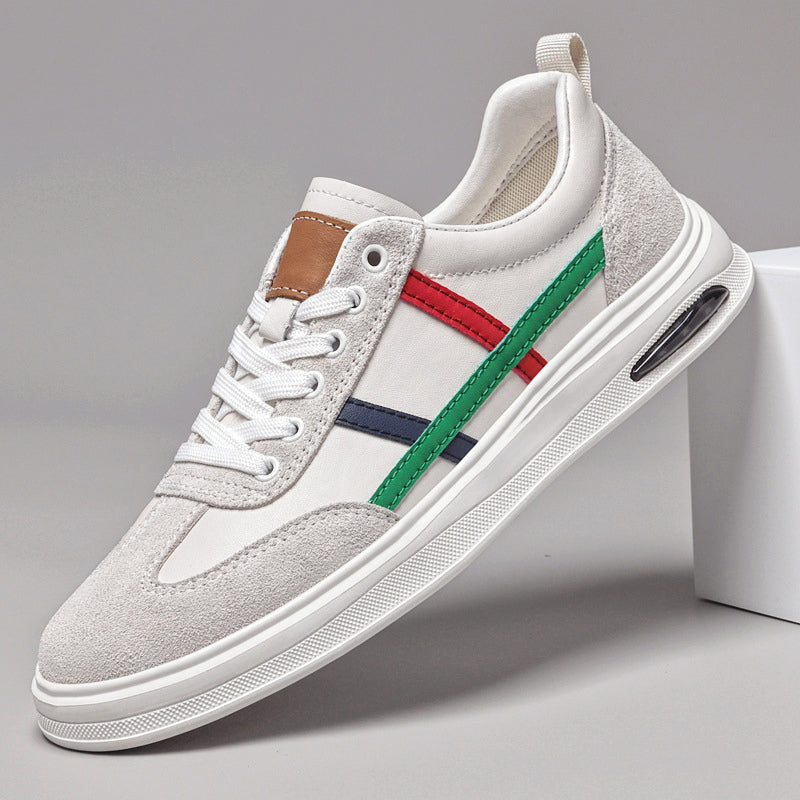 Roberto Russo Retro Genuine Leather Sneakers Ash & Harbor