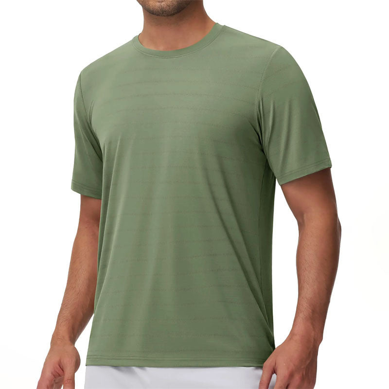 Roberto Russo Short Sleeve Crew Neck Tee Ash & Harbor