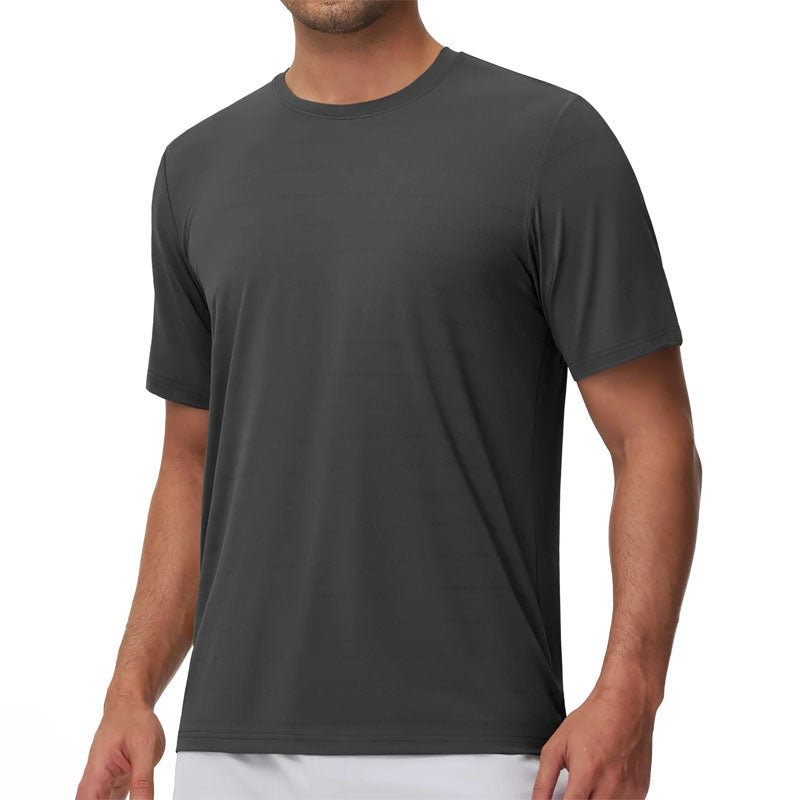 Roberto Russo Short Sleeve Crew Neck Tee Ash & Harbor
