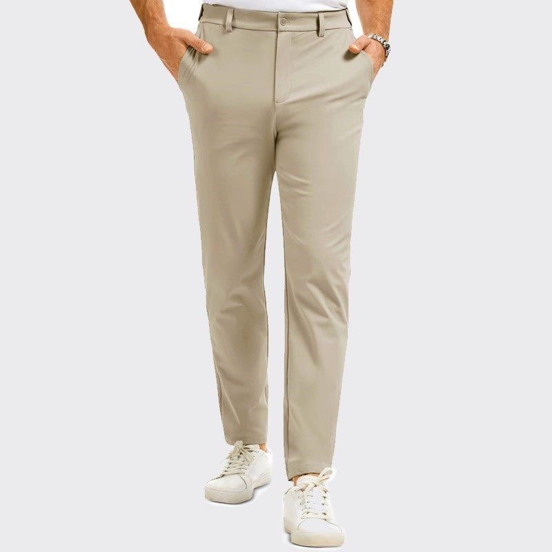 Roberto Russo Slim Fit Pants with Straight Leg Ash & Harbor