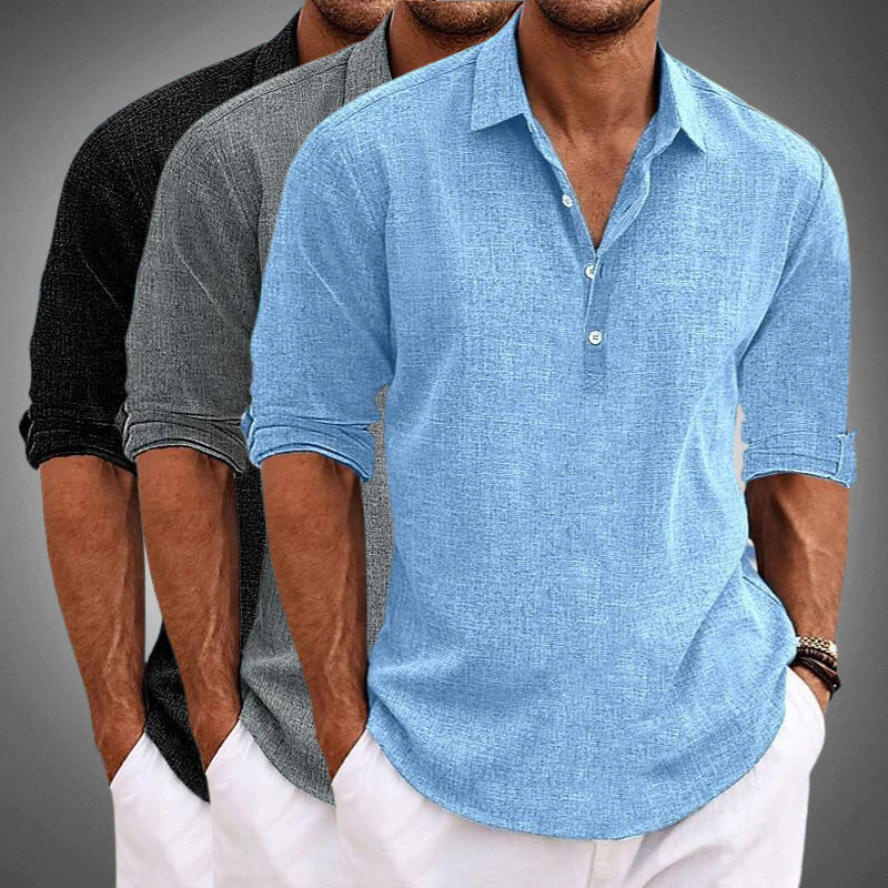 Roberto Russo Sunshine Harbor Shirt Ash & Harbor