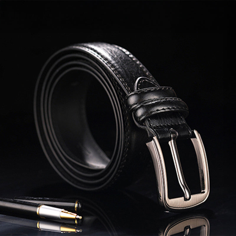Roberto Russo Trevico Leather Belt Ash & Harbor