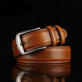 Roberto Russo Trevico Leather Belt Ash & Harbor