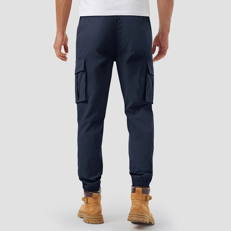 Roberto Russo Water-Repellent Hiking Cargo Pants Ash & Harbor