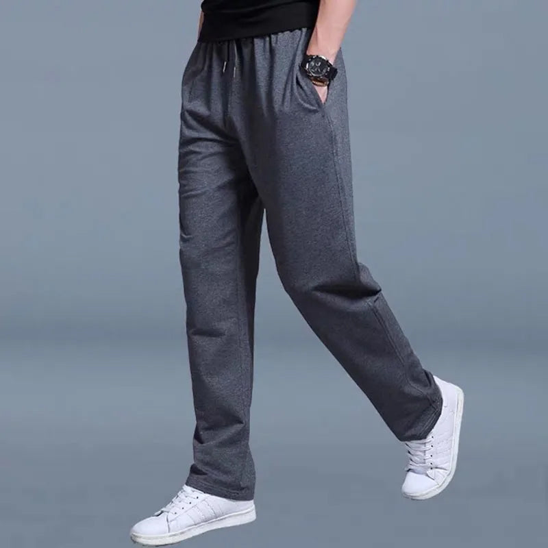 Roberto Russo Workout Joggers with Elastic Waist Ash & Harbor