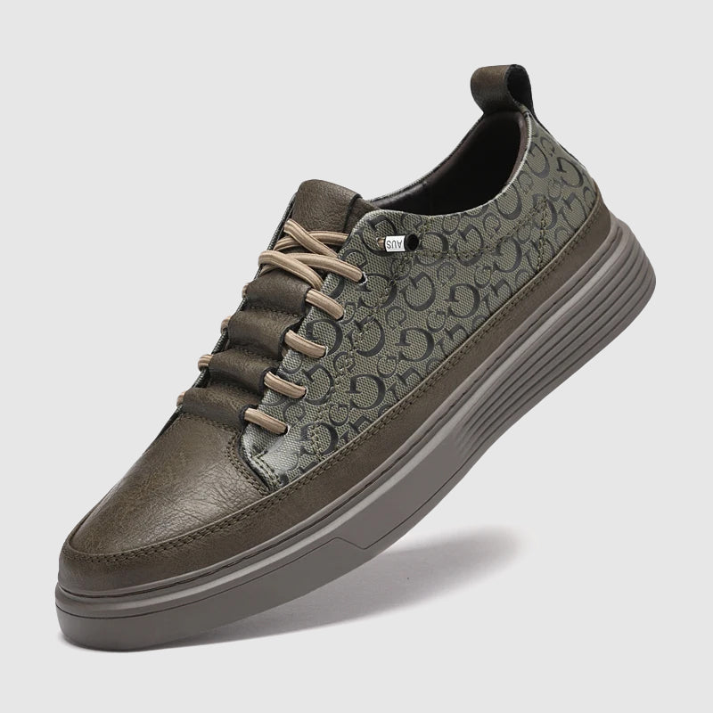 Street Craft Leather Sneakers Ash & Harbor