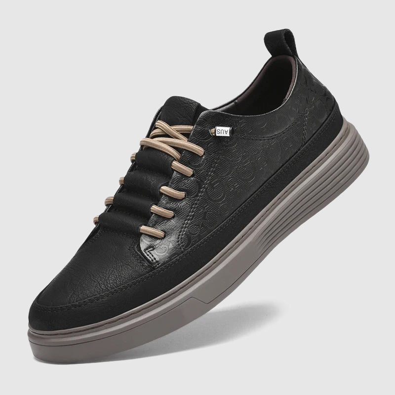 Street Craft Leather Sneakers Ash & Harbor