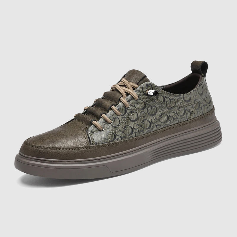 Street Craft Leather Sneakers Ash & Harbor