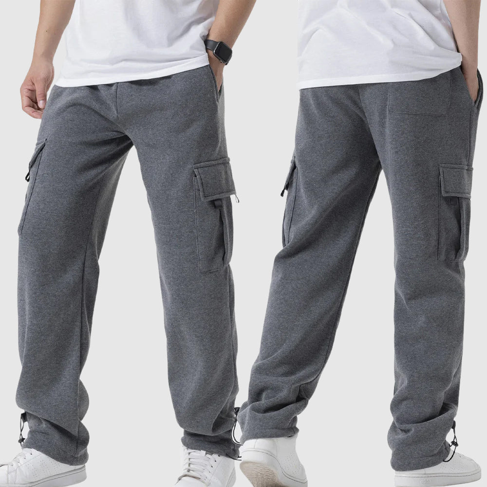 Streetwear Thermal Men’s Jogger Pants Ash & Harbor