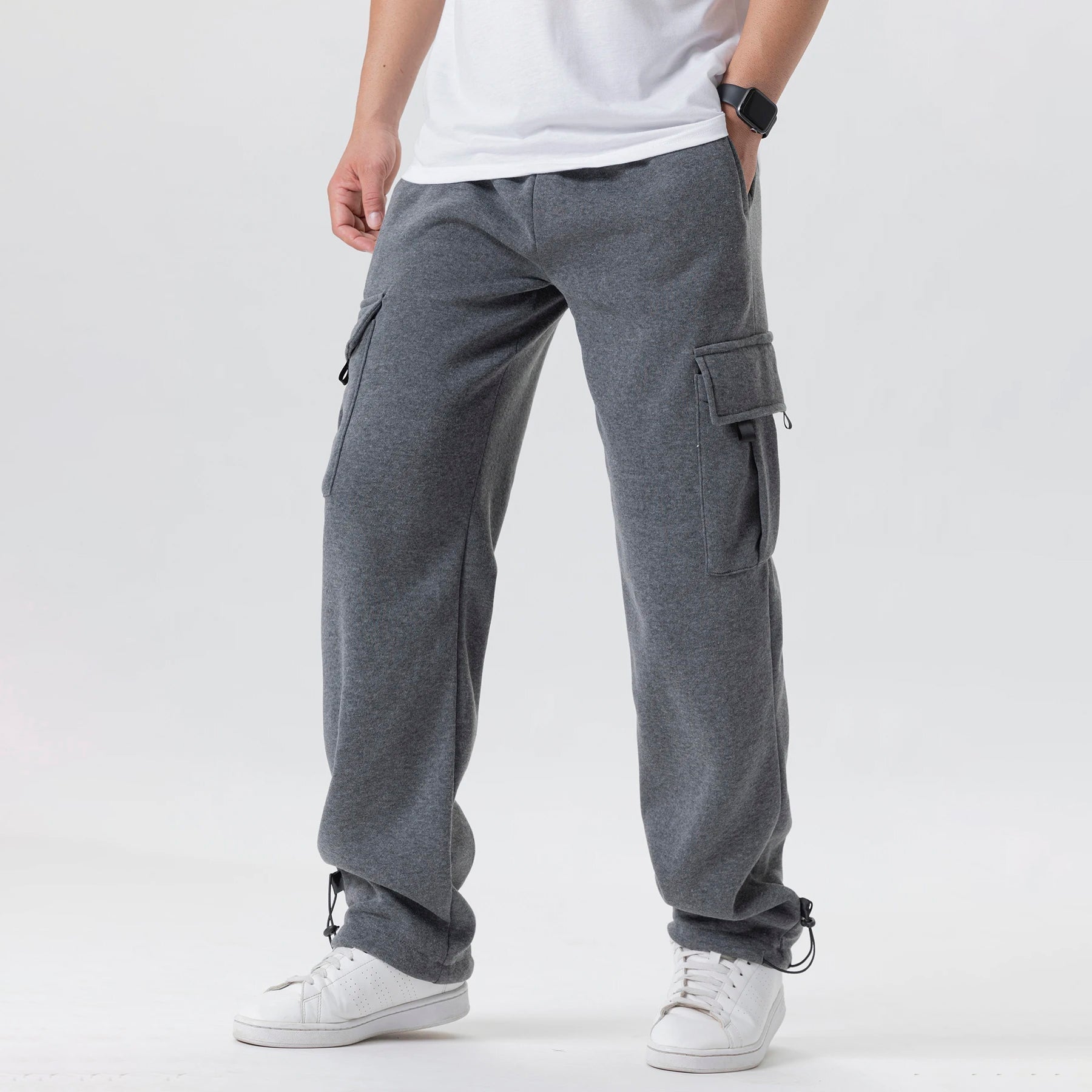 Streetwear Thermal Men’s Jogger Pants Ash & Harbor