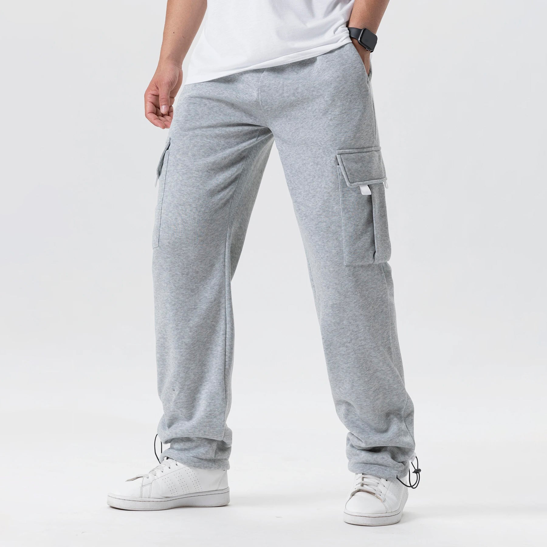 Streetwear Thermal Men’s Jogger Pants Ash & Harbor