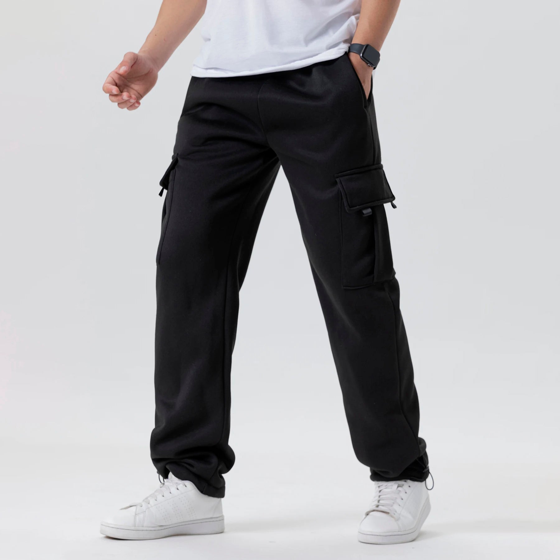 Streetwear Thermal Men’s Jogger Pants Ash & Harbor