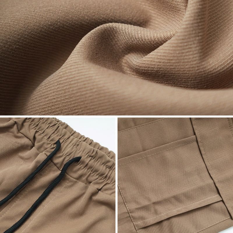 Theodore Willow Bluefield Cargo Trousers Ash & Harbor