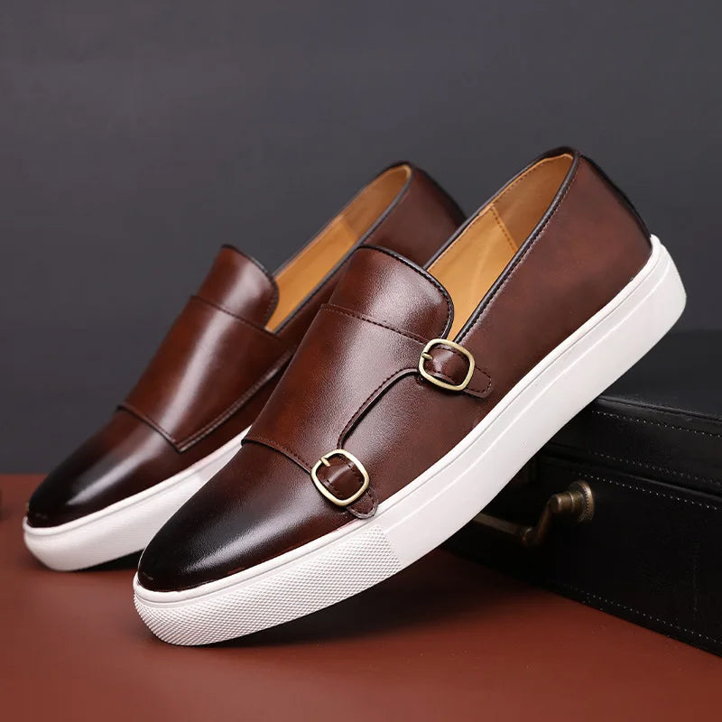 Theodore Willow Metro Leather Loafers Ash & Harbor