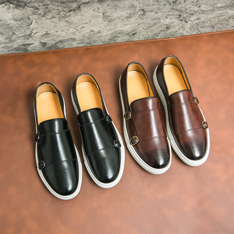 Theodore Willow Metro Leather Loafers Ash & Harbor